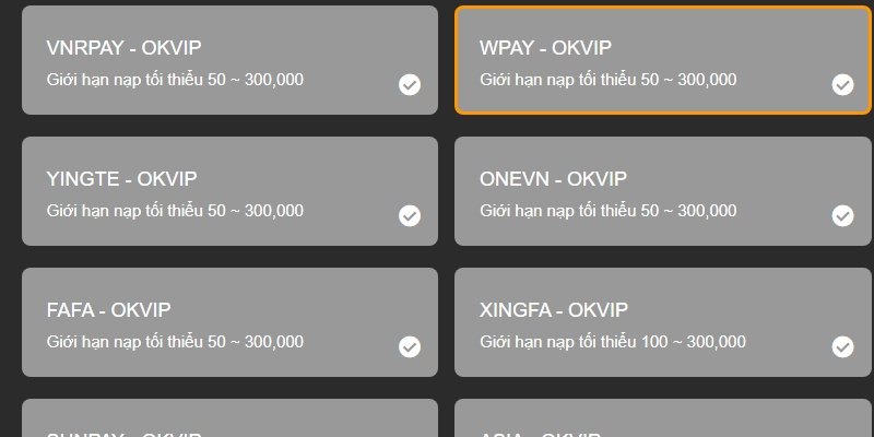 8XBET hỗ trợ nạp tiền qua ngân hàng